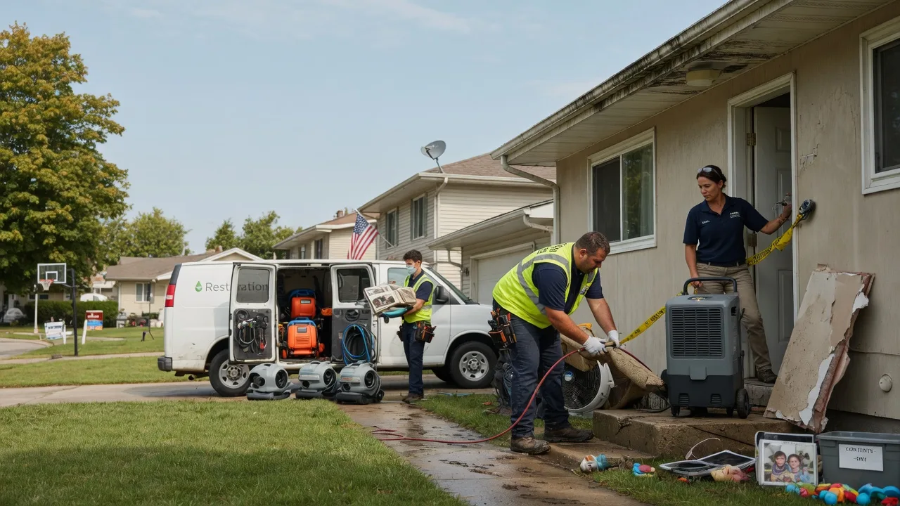 Water Damage Restoration in Cushing, WI near me